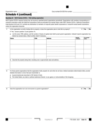 Form FTB3500 Exemption Application - California, Page 15
