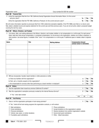 Form FTB3500 Exemption Application - California, Page 4