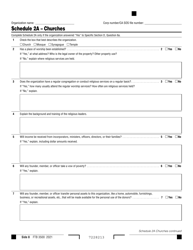 Form FTB3500 Exemption Application - California, Page 8