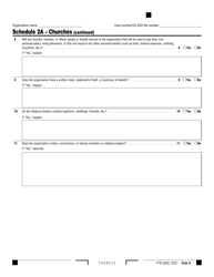 Form FTB3500 Exemption Application - California, Page 9