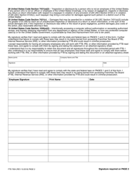 Form FTB7904 Vendor/Contractor Confidentiality Statement - California, Page 2