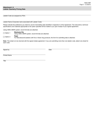 Form 1337 Chip Drug Rebate Agreement - Texas, Page 9