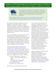 Instructions for CACFP Nonprofit Status Income and Expenditure Report for Child Day Care Centers, Emergency Shelters, at-Risk Afterschool Programs, and Adult Day Care Centers - Connecticut, Page 4