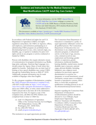 Instructions for Medical Statement for Meal Modifications in Child and Adult Care Food Program (CACFP) Adult Day Care Centers - Connecticut, Page 10