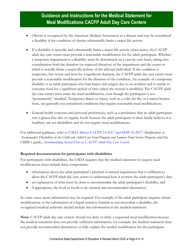 Instructions for Medical Statement for Meal Modifications in Child and Adult Care Food Program (CACFP) Adult Day Care Centers - Connecticut, Page 4