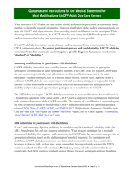 Instructions for Medical Statement for Meal Modifications in Child and Adult Care Food Program (CACFP) Adult Day Care Centers - Connecticut, Page 5