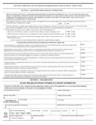 Form K-8 License Inspection Application - Connecticut, Page 4