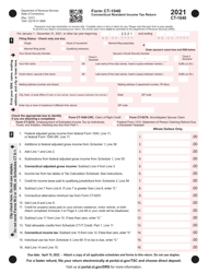 Form CT-1040 &quot;Connecticut Resident Income Tax Return&quot; - Connecticut, 2021
