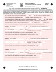 Schedule CT-EITC Connecticut Earned Income Tax Credit - Connecticut