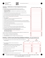 Form CT-1040NR/PY Connecticut Nonresident and Part-Year Resident Income Tax Return - Connecticut, Page 3