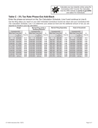 Form CT-1040X Amended Connecticut Income Tax Return for Individuals - Connecticut, Page 11
