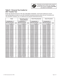 Form CT-1040X Amended Connecticut Income Tax Return for Individuals - Connecticut, Page 13