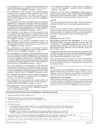 Form CT-6251 Connecticut Alternative Minimum Tax Return - Individuals - Connecticut, Page 6