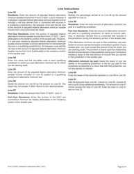 Form CT-6251 Connecticut Alternative Minimum Tax Return - Individuals - Connecticut, Page 8