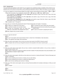 Form CT-8857 Request for Innocent Spouse Relief (And Separation of Liability and Equitable Relief) - Connecticut, Page 2