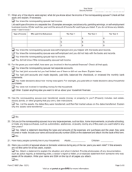 Form CT-8857 Request for Innocent Spouse Relief (And Separation of Liability and Equitable Relief) - Connecticut, Page 3