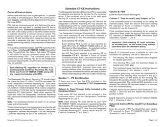 Schedule CT-CE Combined Election - Connecticut, Page 2