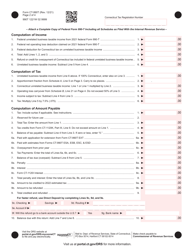 Form CT-990T Connecticut Unrelated Business Income Tax Return - Connecticut, Page 2