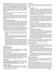 Instructions for Form CT-990T Connecticut Unrelated Business Income Tax Return - Connecticut, Page 2