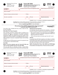 Form 207 ES Estimated Insurance Premiums Tax Payment Coupon - Domestic Insurance Companies - Connecticut