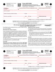 Form 207F ES Estimated Insurance Premiums Tax - Nonresident and Foreign Insurance Companies - Connecticut, Page 3