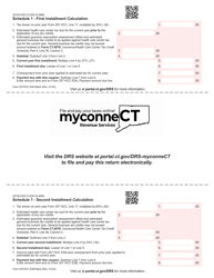 Form 207 HCC ES Estimated Connecticut Health Care Center Tax - Connecticut, Page 2