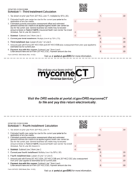 Form 207 HCC ES Estimated Connecticut Health Care Center Tax - Connecticut, Page 4