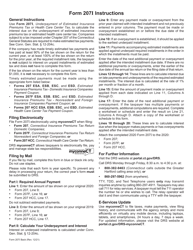 Form 207I Underpayment of Estimated Insurance Premiums Tax or Health Care Center Tax - Connecticut, Page 2