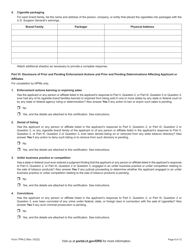 Form TPM-2 Certification for Listing in the Connecticut Tobacco Directory - Connecticut, Page 9