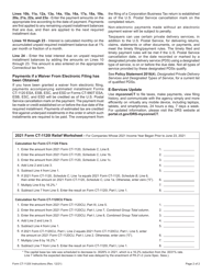 Form CT-1120I Computation of Interest Due on Underpayment of Estimated Tax - Connecticut, Page 5