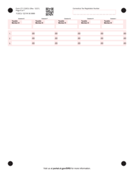 Form CT-1120CU Combined Unitary Corporation Business Tax Return - Connecticut, Page 6