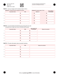 Form CT-1120CU-MI Combined Group Member Information - Connecticut, Page 2