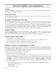 Instructions for Form CT-1120CU, CT-1120CU-MI, CT-1120CU-NI, CT-1120CU-MTB, CT-1120A-CU, CT-1120CU-NCB - Connecticut, Page 14