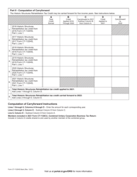 Form CT-1120HS Historic Structures Rehabilitation Tax Credit - Connecticut, Page 2