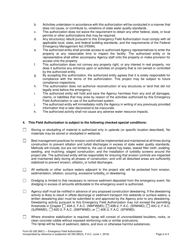 DEP Form 62-330.360(1) Emergency Field Authorization - Florida, Page 2