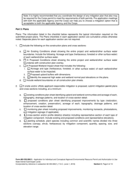 DEP Form 62-330.060(1) Section C Supplemental Information for Works or Other Activities in, on, or Over Wetlands and/or Other Surface Waters - Florida, Page 6