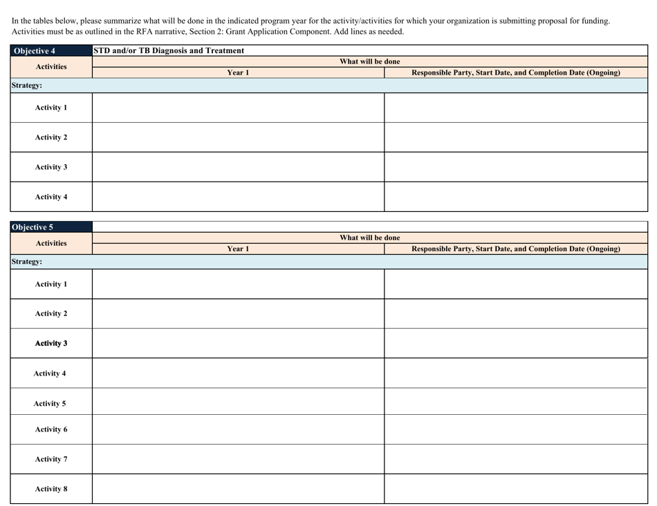 Std-Tb Cedis Project (Work) Plan - Arkansas, Page 3