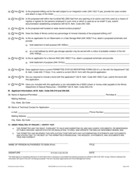 DNR OOGRM Form OG-10 Permit Application to Drill, Deepen, or Convert a Well - Illinois, Page 5