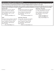 Form NWT9285 Application for Staff Development Grant - Northwest Territories, Canada (English/French), Page 3