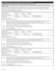 Form NWT9286 Application for Yearly Funding for Staff to Support Child Participation - Northwest Territories, Canada (English/French), Page 4