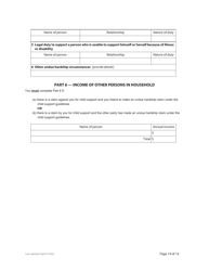 Form F8 Financial Statement - British Columbia, Canada, Page 14