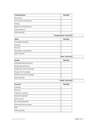 Form F8 Financial Statement - British Columbia, Canada, Page 8