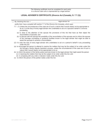 Form F3 Notice of Family Claim - British Columbia, Canada, Page 10