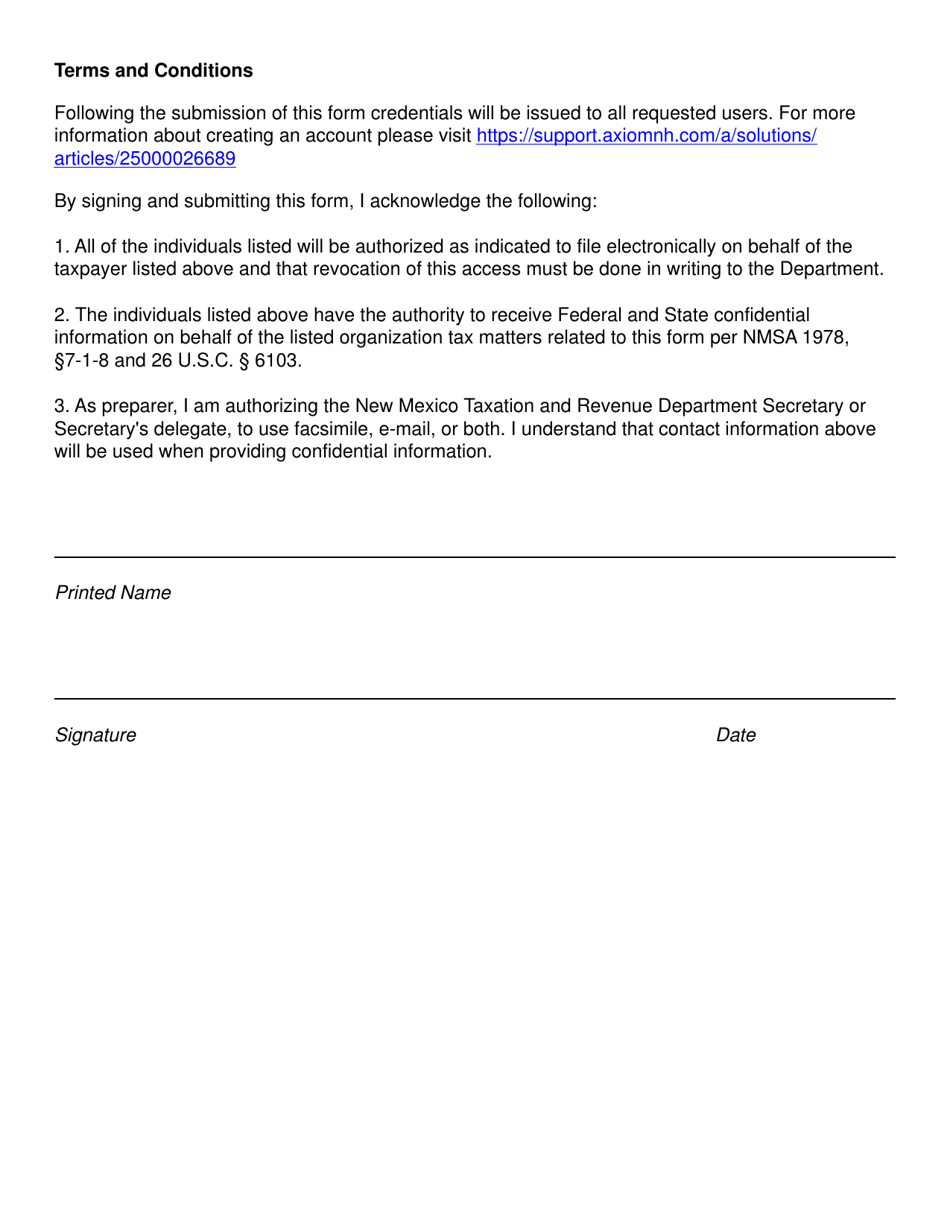 New Mexico Ptd Saef Portal Registration - New Mexico, Page 3