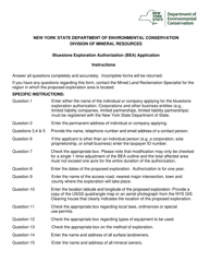 Bluestone Exploration Authorization (Bea) Application - New York, Page 8