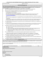 Form 07-1-5 Application for a Non-conforming Spacing Unit or a Variance From Regulatory Well Spacing - New York, Page 2