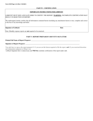 Form LR-ER Lobbyist Monthly Expense Report - North Carolina, Page 4