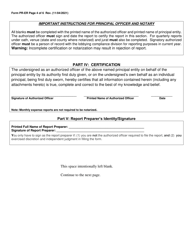 Form PR-ER Monthly Principal Expense Report Form - North Carolina, Page 4