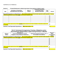 Form PR-ER Principal Expense Report Form - Fourth Quarter Expense Long Form - North Carolina, Page 2