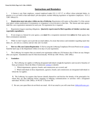 Form SAL-RAS State Agency Liaison Registration and Authorization Statement - North Carolina, Page 4